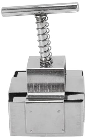 Food Grade Stainless Steel Clay Cutter for Daily Cooking and Friends' Get-Togethers (Small Size 7.9 X 11.8in)