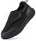 FitVille Mens Extra Wide Fit Diabetic Shoes with Adjustable Strap Easy Close Walking Trainers for Swollen Feet Plantar Fasciitis, Black, 10 UK Wide