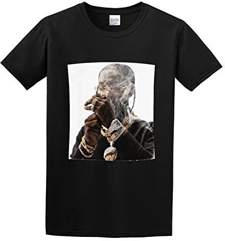 Pop Smoke - Meet The Woo Album Cover - Mens T-Shirt Size L