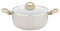 FLORINA Olla de aluminio ISLA 4,1L I 24 cm I Cacerola de aluminio con revestimiento antiadherente I Calentamiento rápido y uniforme I Asas suaves al tacto I Diseño estético