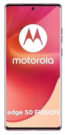 Motorola edge 50 fusion (8/256 GB, Doppia camera 50+13MP, Display 6.67 pOLED FHD+ 144Hz, IP68, Snapdragon 7s Gen 2, batteria 5000mAh, Dual SIM, Android 14), Hot Pink
