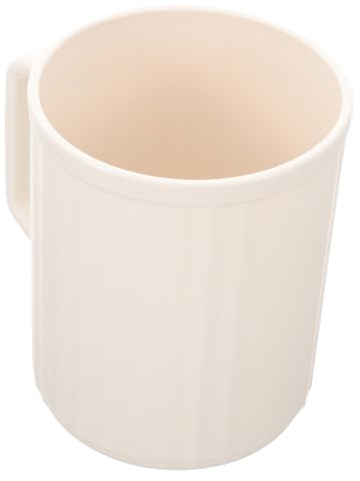 Healvian Plastic Toothbrush Holder for Bathroom Reusable Tumbler Cup Smooth Surface