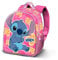 Disney Lilo und Stitch Cute-Basic Rucksack, Rosa, 30 x 38 cm, Kapazität 13 L