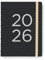 Filofax Kalender Moonlight A5 Planner Black 2026