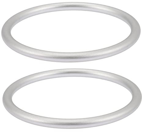 HAMPPLIES 2stücke Aluminium Sling Ringe Tragetuch Ringe Für Tragehilfe Neugeborenen-tragehilfe Leicht Und Robust Für Sicheres Tragen