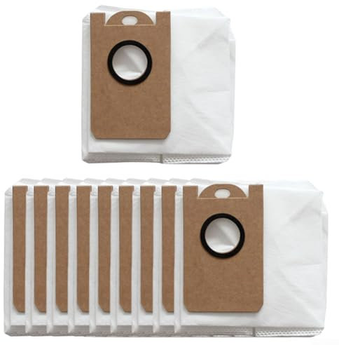 Lot de 10 sacs à poussière de rechange pour aspirateur Ultenic T10 Pro/TS1