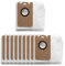Lot de 10 sacs à poussière de rechange pour aspirateur Ultenic T10 Pro/TS1