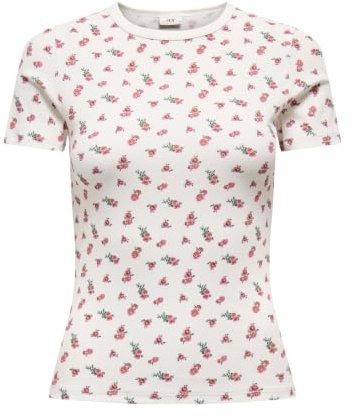 JdY Damen Jdylucky S/S O Neck Top JRS Dia