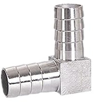 raccordi di gancio del tubo flessibile, Raccordo a T con portagomma a Y, 3 vie, in acciaio inossidabile 304, diverse misure(Large,8MM)