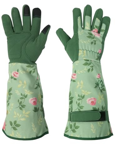 Bamworld Gardening Gloves for Women Thorn Proof Garden Gloves Long Garden Gloves with Touch Screen gardening tools for Yard & Outdoor Work