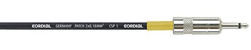 CORDIAL CABLES Modulares Patchkabel Miniklinke Mono 90 cm AUDIO Select Kabel Miniklinke Mono