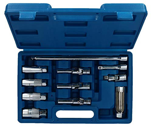 US PRO Tools 11pc 3/8 DR Glowplug Sparkplug & Sensor Socket Set 5879