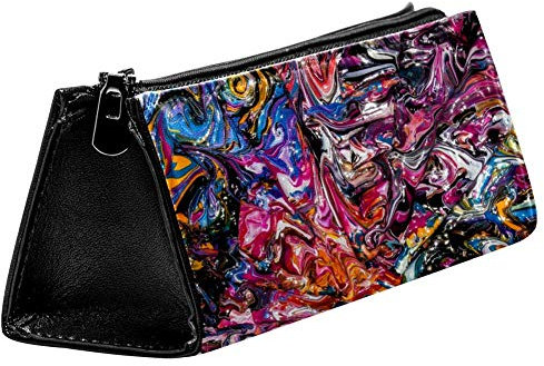 EZIOLY Kaleidoskop-Stifttasche für Schreibwaren, Bleistifttasche, Kosmetiktasche, kompakt, mit Reißverschluss