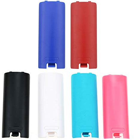 Coque de protection arrière colorée pour manette de jeu Wii, blanc, Personnalisable