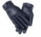 Damen Lederhandschuhe, extra weich und warm, wasserdichte Handschuhe für Damen, navy, L-XL