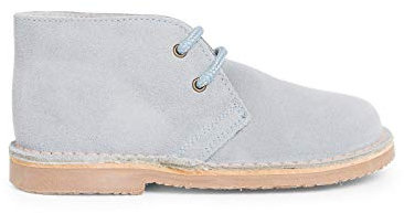 Pisamonas Pisacacas Niños Botas Safari Cordones Talla 18 Color Celeste