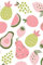 Tutti Frutti Notebook: 200 Pages Lined Paperback Journal/Notebook/Diary