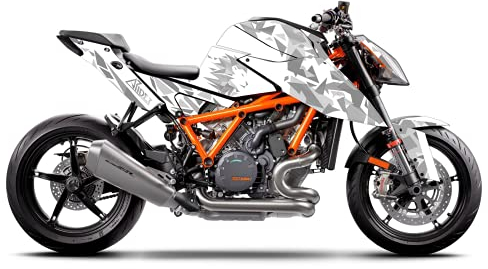 ARider Dekor für KTM Super Duke (R) 2020, 2021 und 2022 | Aufkleber und Grafik Kit (Grau)