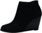 Celucke Stiefeletten Damen Booties mit Keilabsatz High Heels Ankle Boots Herbst Winter Stiefel Schneestiefel Stiefelette Knöchel Schuhe