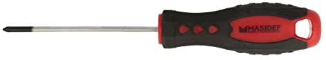 Cacciavite Impronta PHILIPS-Croce, Dimensione Impronta PH1, Punta Magnetica, Lama da 100 mm, Acciaio S2 Certificato TUV/GS