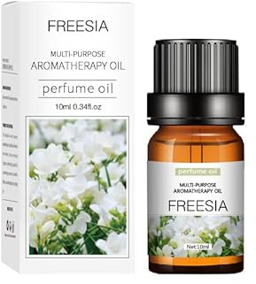 Wasserlöslicher Aromatherapie-Diffusor für ätherische Öle 3 × 10 ml / 19 Arten von Aroma-Luftbefeuchter ätherisches Öl, Diffusor, Aromatherapie-Ofen (Freesie)