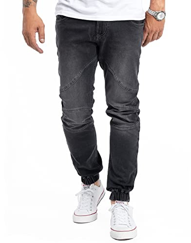 Rock Creek Jeans Herren Hose Tapered Fit Denim M74 | Herrenjeans im Five-Pocket-Stil, lange Jeanshose für Alltag und Freizeit
