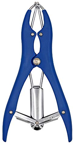 MUALROUS Balloon Expansion Pliers Sequin Filling Pliers with 100pcs Rubber Rings Balloon Mouth Expander DIY Tools Balloon Opening Tool for Filling Balloon petals Feathers Home Party Activities