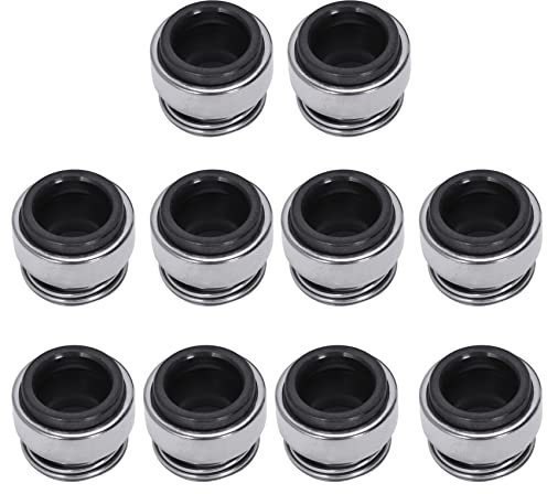 10 x 14 mm Spiralfeder Gummi Pumpe Faltenbalg Dichtung 301-12