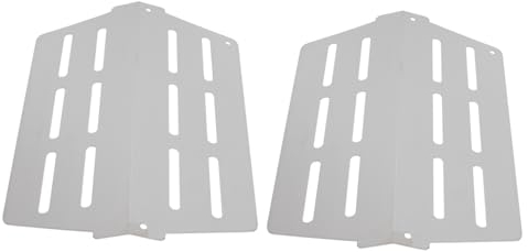 GANAZONO 2st Grill Platte Grillrost Aus Edelstahl Gasgrill Herd Zelt Grillplatten Strapazierfähiges Outdoor-Zelt Grillzubehör Für Den Außengrill Herdbrenner Rostfreier Stahl Schwer