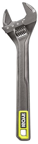 RYOBI - Clé à molette 250 mm réglable et graduée - RHAW250