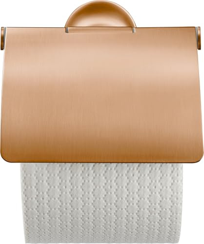 Duravit Starck T Papierrollenhalter, mit Deckel, 0099400400, Farbe: Bronze Gebürstet