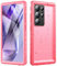Cozycase Rosa Damen Hülle für Samsung Galaxy S24 Ultra Wasserdicht Shockproof Staubdicht Wasserhülle Outdoorhülle Panzerhülle Arbeitshülle S 24 Ultra Full Body 360 Case mit integriertem displayschutz