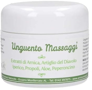 ANTOS UNGUENTO MASSAGGI ALL'ARNICA E ARTIGLIO DEL DIAVOLO 50ML ECOBIO A8