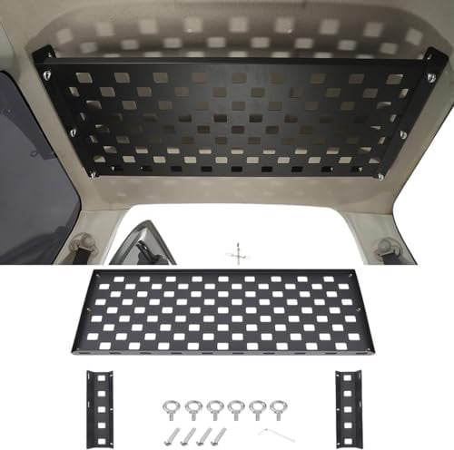 WUURAA Auto-Dachgepäckträger in der hinteren Reihe für Suzuki Jimny JB43 2007–2017, Erweiterungs-Organizer-Regal für Auto-Innenraum-Zubehör