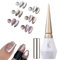 1pc 15ml Nude Crystal Eye Gel Polish Magnetic Nail Eye Gel Polish Varnish Polish I0p0 Nail Holographic Gel Gel