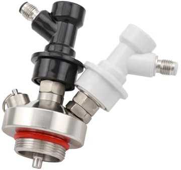 Elaboración de cerveza casera Mini barril de cerveza de acero inoxidable, grifo dispensador con bloqueo de bola y manguera de 50cm for barril de cerveza de 2L/3,6l/5L/10L, elaboración casera Accesorio
