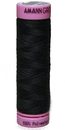 Zwirn 100% Polyester ASPO PES 120 Amann dunkelbraun 100 m (0348)