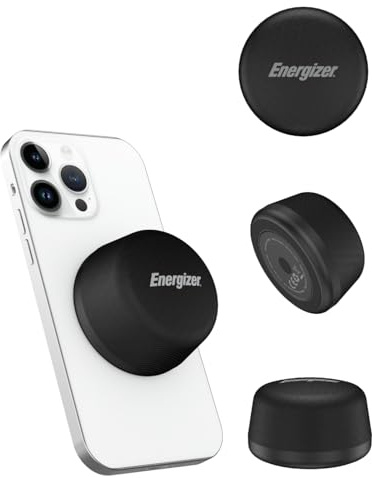 Altoparlante Bluetooth Magnetico con Ricarica Wireless 10W e Suono Stereo TWS | Compatibile MagSafe, Microfono Integrato, IPX6 Impermeabile, Ultra Compatto per iPhone e Android | BTS055