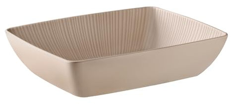 APS 85418 GN 1/2 Schale NERO, Melamin, 3,5 Liter, 32,5 x 26,5 cm, Höhe 7,5 cm