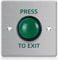 Comphic Door Exit Push Button Release Switch Opener Stainless Steel Panel for Door Access Control System Entry Open