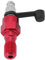 M10X1.0 Mm Motorcycle Brake Brake Said Vis Vis Banjo Banjo avec Bouchon de Poussière - or (rouge)