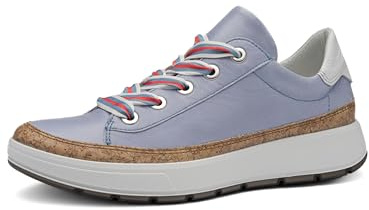 ARA Damen Sneaker Roma Natur,Azzuro,Weiss Gr. 42