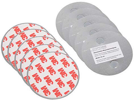 CC-44 Magnet Befestigung Rauchmelder Zubehör Pad 3M Halter Rauchwarnmelder (5er Set)