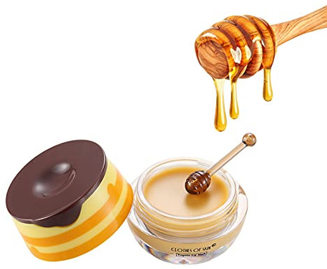 Lippenmaske, Propolis Moisturizing Lip Mask Entfernung Der Toten Haut Pflegende, Lippenpflege Gel Masken, Anti-Falten-Lippenmaske Mit Pinsel