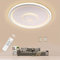 BLMYL LED Deckenleuchte, 36W Rund Weiß Deckenlampe, 415mm Modern Wohnzimmerlampe, 3000K-6000K Dimmbar mit Fernbedienung, LED Lampe für Schlafzimmer Wohnzimmer Kinderzimmer küche