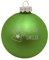 Deitert Weihnachtskugel mit Wunschtext Gravur, Ø 8cm, personalisierte Christbaumkugel aus Glas (matt), Individueller Weihnachtsbaumschmuck Namen oder Spruch, Glocken-Motiv, Hellgrün