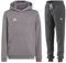 adidas Fußball Entrada 22 Jogginganzug Hoodie Jogginghose Herren grau Gr XXL
