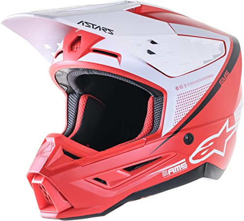 Alpinestars Motocross-Helm S-M5 Rot Gr. S