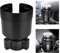 LIMITADA Support Gobelet Voiture Porte Gobelet Voiture Universel Porte-Gobelets pour Auto Réglable Support Canette Voiture Porte Tasse Voiture Porte Canette Voiture pour Bouteille Boisson Camion Noir