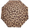GAIREG Regenschirm, Leopardenmuster, Beige / Braun